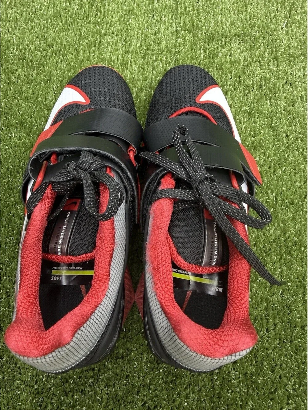 Nike Romaleos 4 Weightlifting Shoes CD3463-003 Black Red Men’s 5.5 Women’s 7